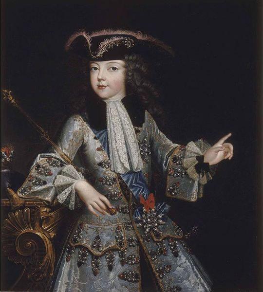 unknow artist Portrait of a young Louis XV of France.